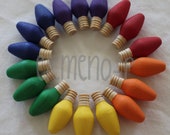 Colored Light Bulb Pattern Set-Montessori Inspired Pattern Set - eLeMeNOPkids