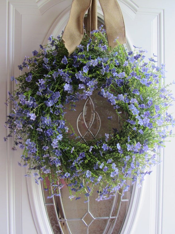 Items similar to Summer Wreath, Front Door Wreath, Country Wreath