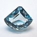 SALE 18.12 CT AAA Aquamarine blue quartz Africa fancy cut-Undrilled-17.7x21.3 mm No.6