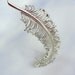 Vintage CORO Feather Brooch