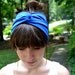 Royal Blue Turban Headband