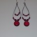 Modern Drop Loop Earrings(reduced)