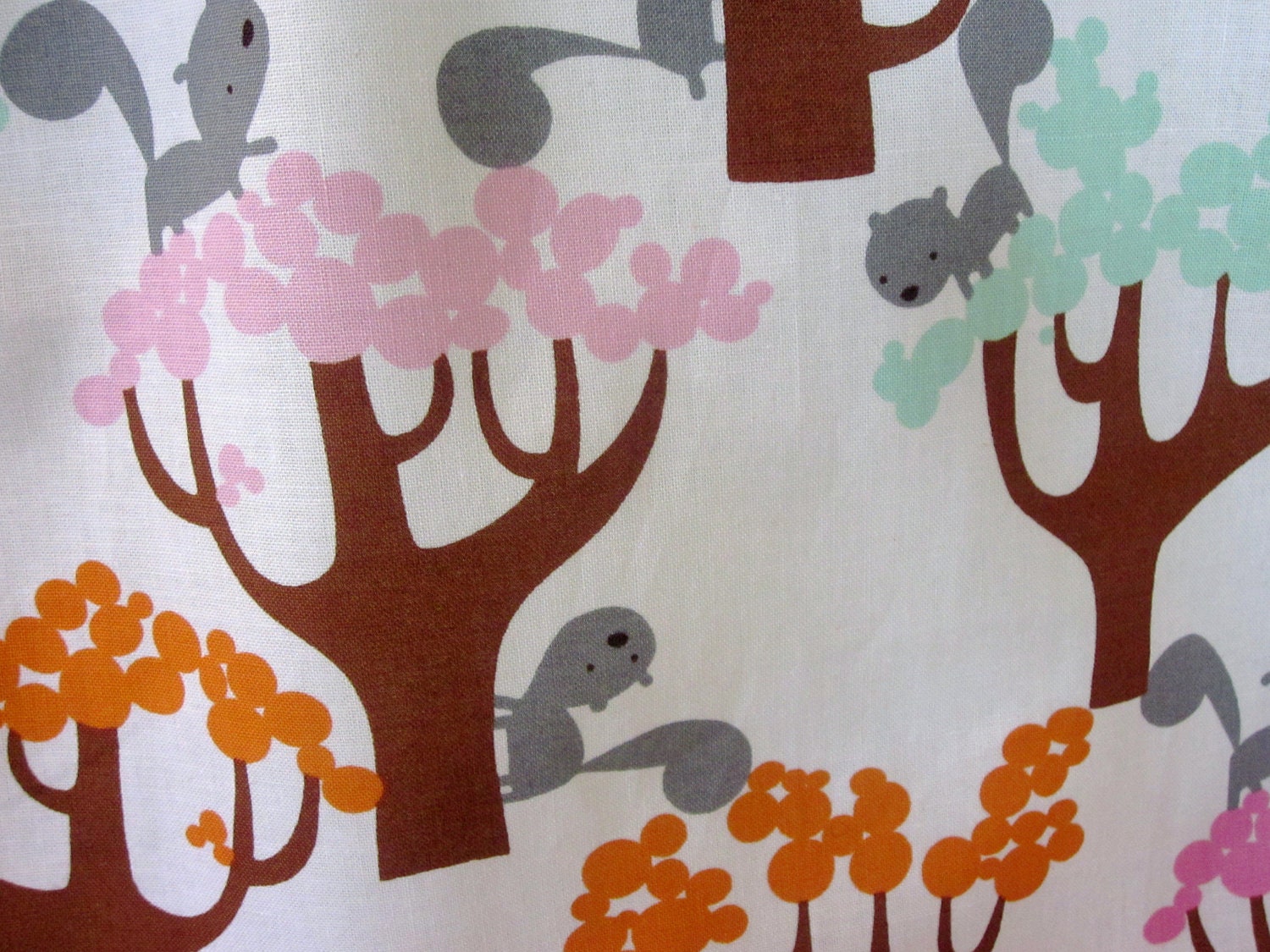 baby girl dress "squirrel me silly"