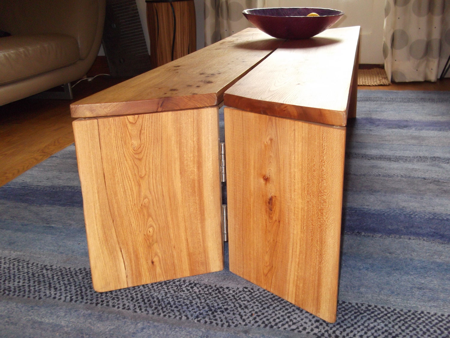 Hey Presto Folding Coffee Table in solid wood