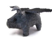 Flying Pig Gray