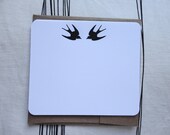 Sparrow Birds - Note Cards - Blank