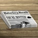 Superhero Birthday Invitation - Newspaper Theme - Set of 20
