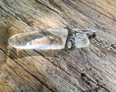 natural, raw stone, pendant necklace, stone pendant, delicate pendant, raw, natural,quartz, crystal cecklace