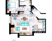 Jerry Seinfeld's Apartment Floorplan (Small)