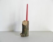 Handmade Wooden Candle Holder- Natural wooden home decor- Wood candle holders - Rustic home decor