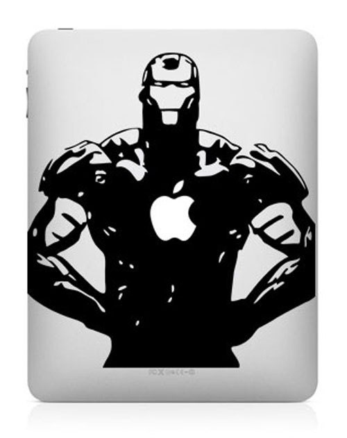 Ironman---Macbook decal Macbook sticker Mac decal Mac sticker Vinyl Mac decal Macbook pro decal Macbook air decal ipad decal iphone decal
