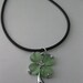 Lucky Leaf Necklace - Green