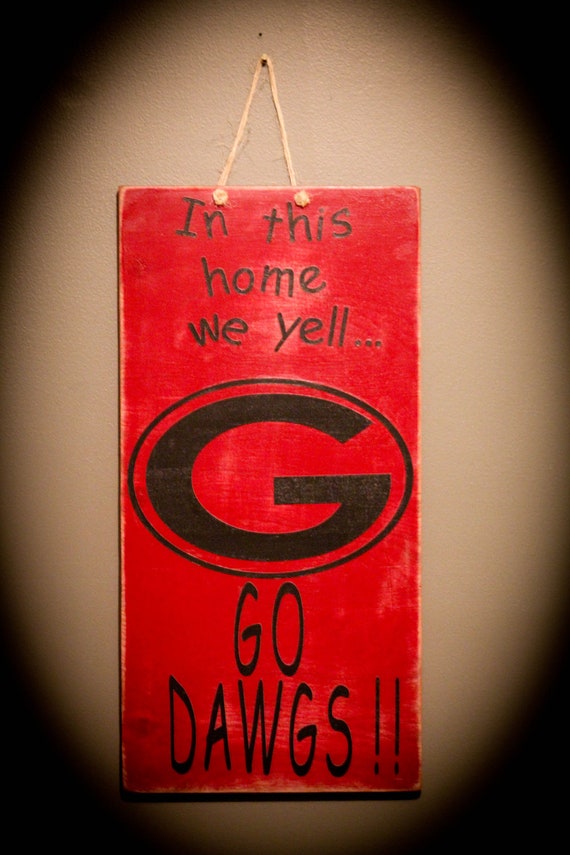 Georgia Bulldog  Sign