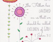 Scripture Art, 1 John 3:1