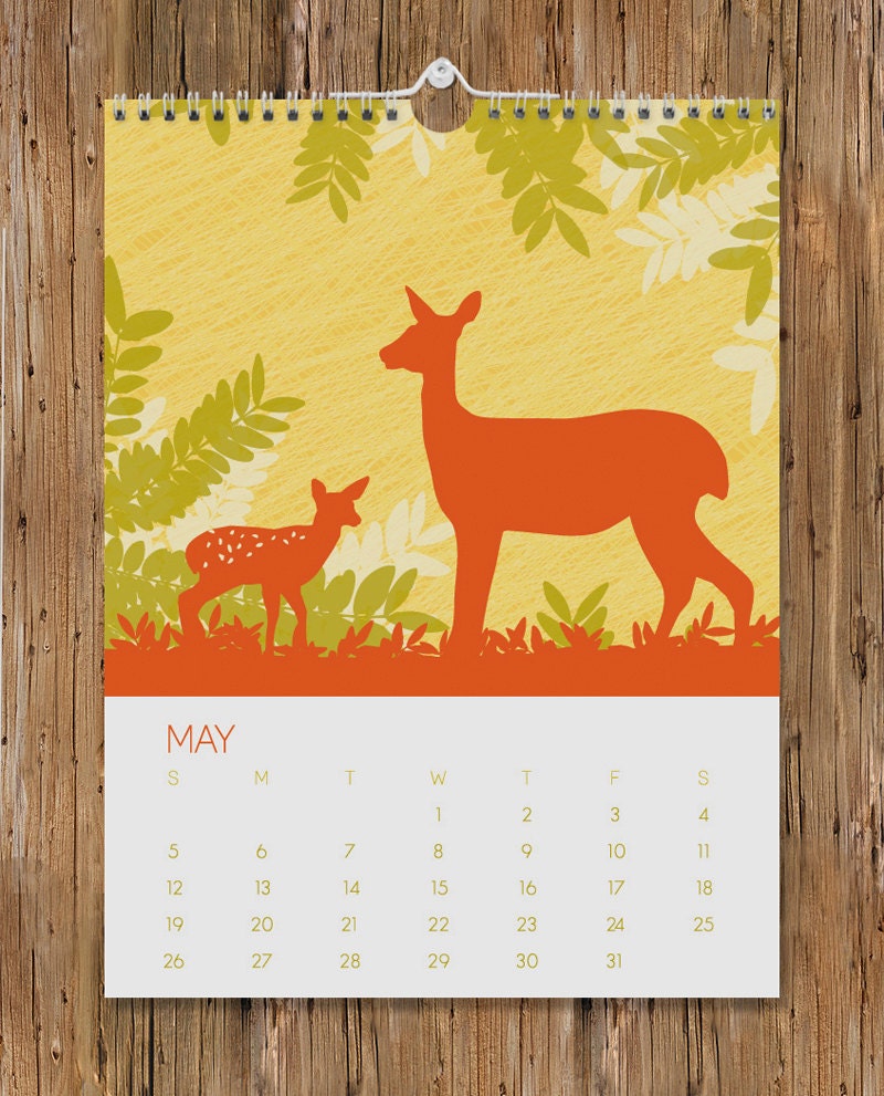 2013 Calendar / Flora & Fauna / Wall Calendar