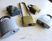 Instant Vintage Collection of Antique Locks Set for Home Decor - VintageScraps