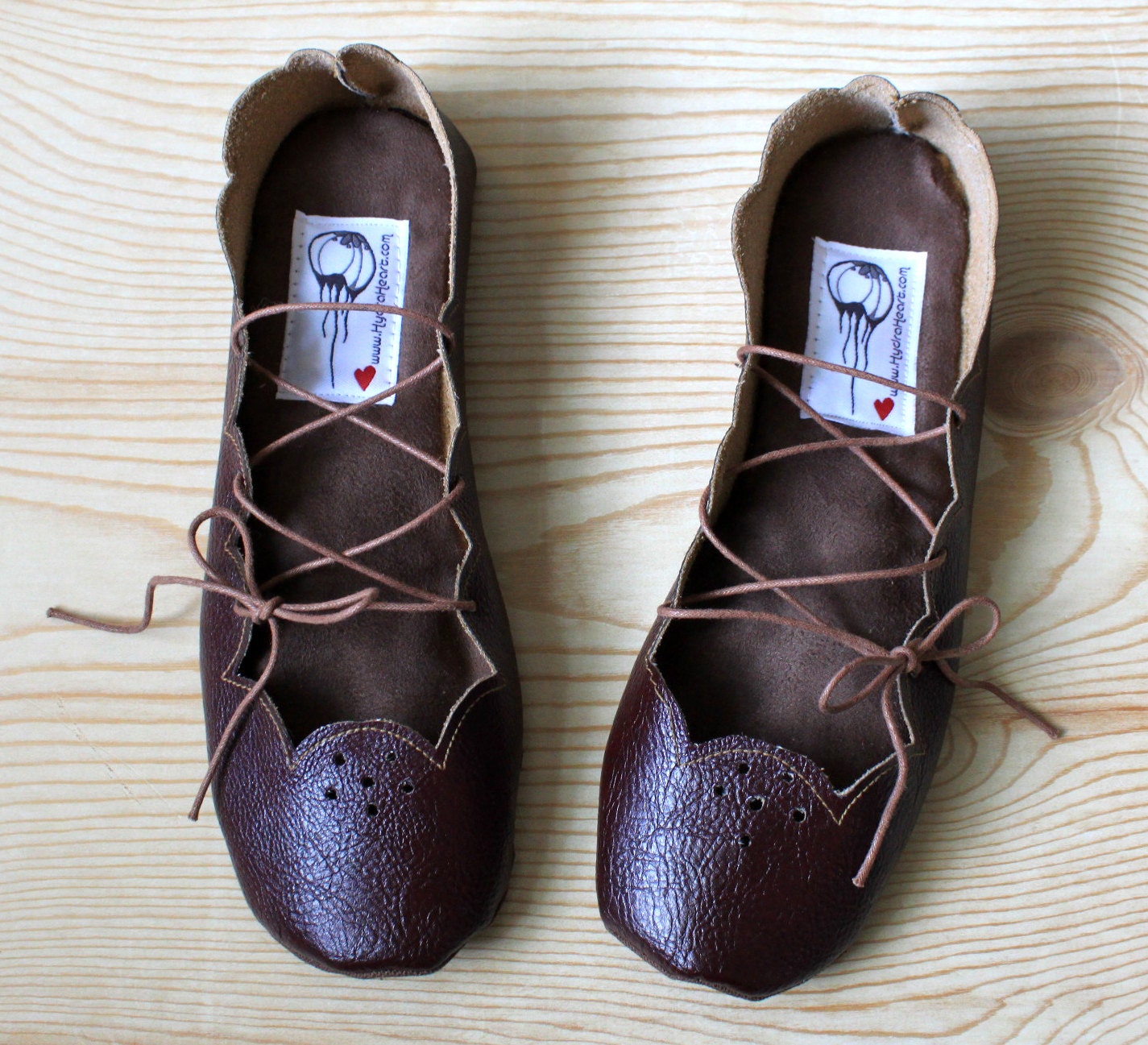 Organic Vegan Custom Handmade Ballet Flats- Sophia Flat