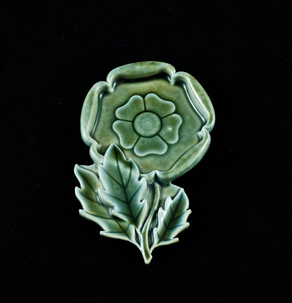 Vintage Irish Porcelain Wade Co Armagh Wild Rose by BirneyCreek