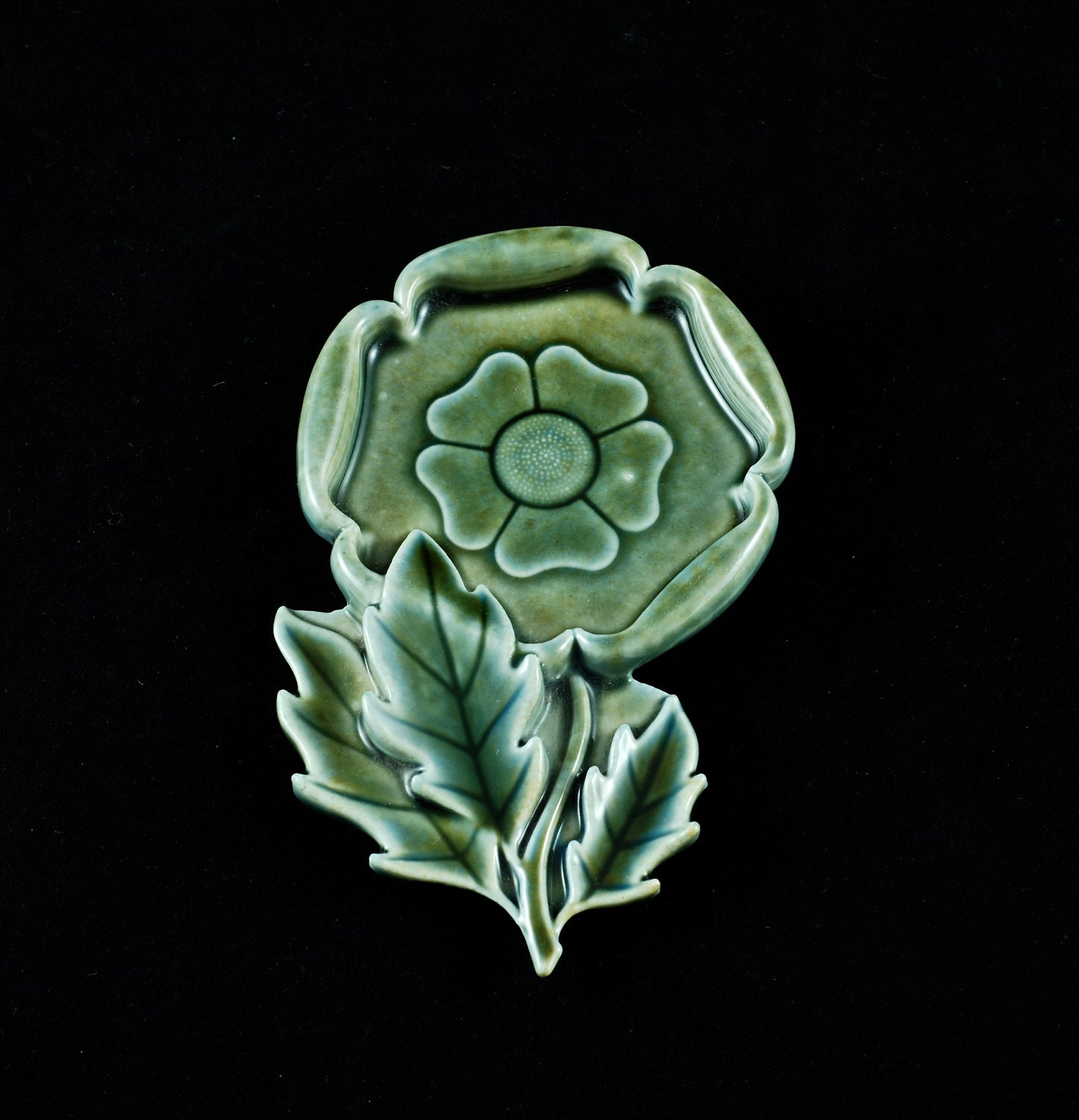 Vintage Irish Porcelain Wade Co Armagh Wild Rose Dish