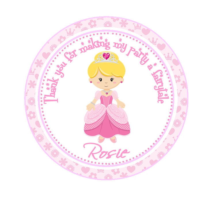 Princess Favor Tag (PDF file) Il_570xn