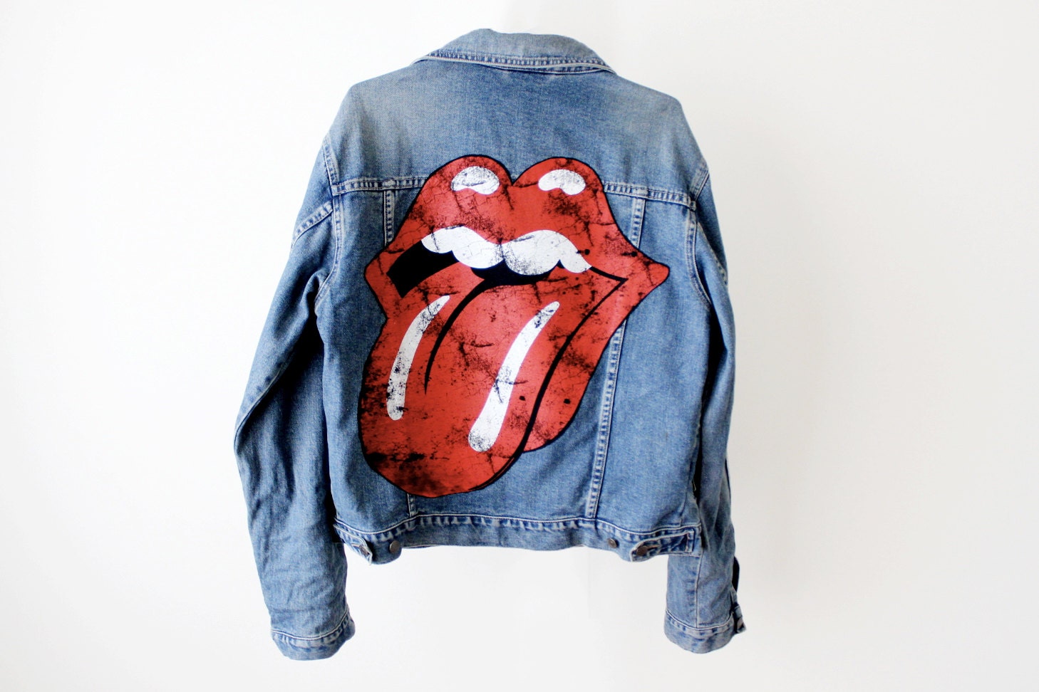 rolling stones denim jacket