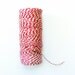 20 Yards Red Bakers Twine - Christmas Holiday Bakers Twine - Gift Wrap - Packaging