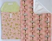 Birds on Branches Changing Pouch Set includes: Changing Pad & Pouch