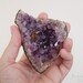 Large amethyst druzy. Natural History. Mineral specimen.