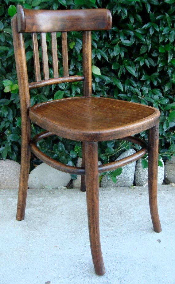 Items similar to RESERVE for Louis--Antique vintage bentwood chair