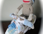 Motorcycle Diaper Cake baby boy shower gift