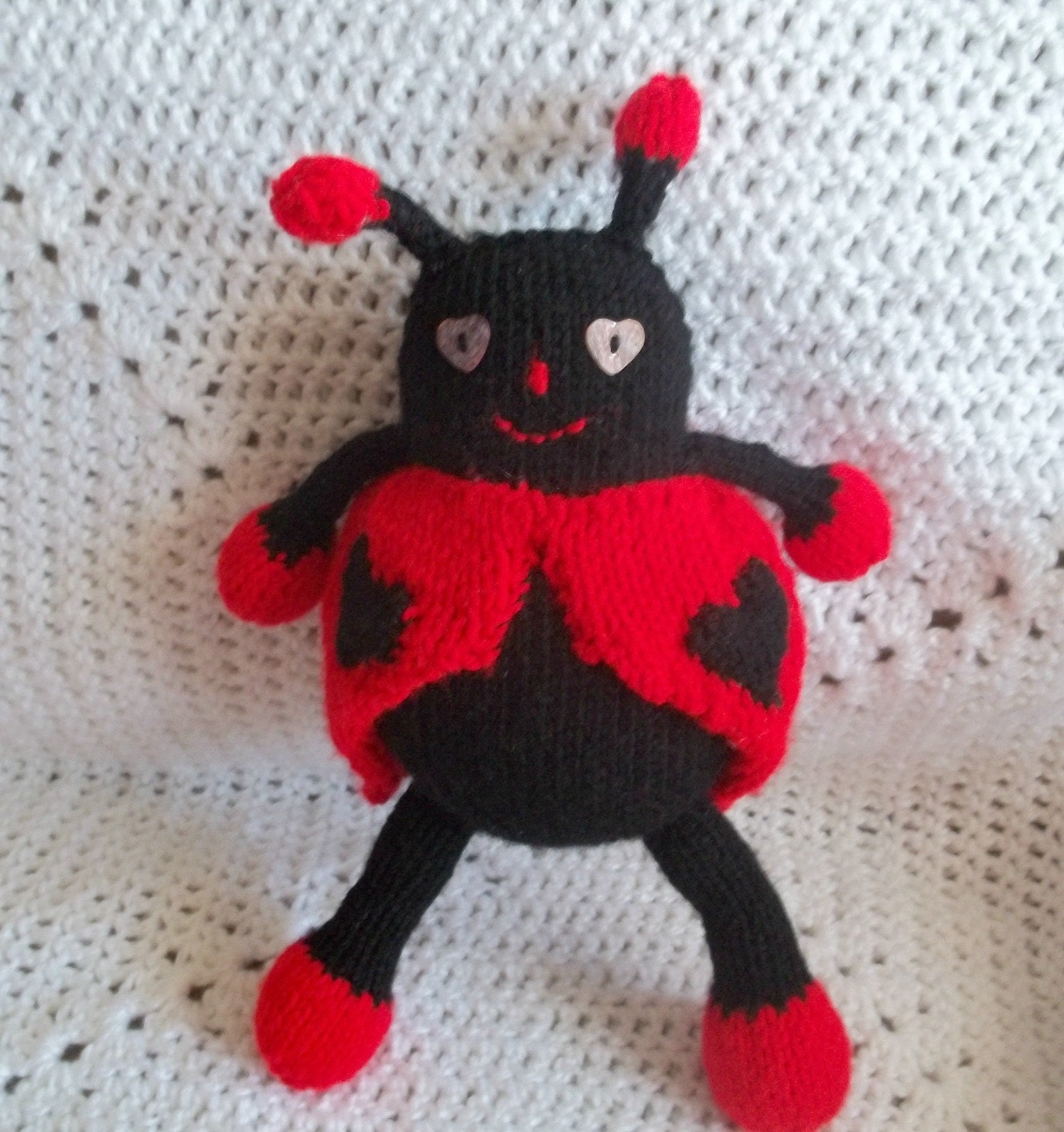 Ladybug - Plush Toy - Love Bug - Stuffed Animal