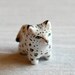 Snow Leopard pocket totem figurine