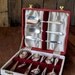 Vintage Teaspoon Set with Serving Pieces