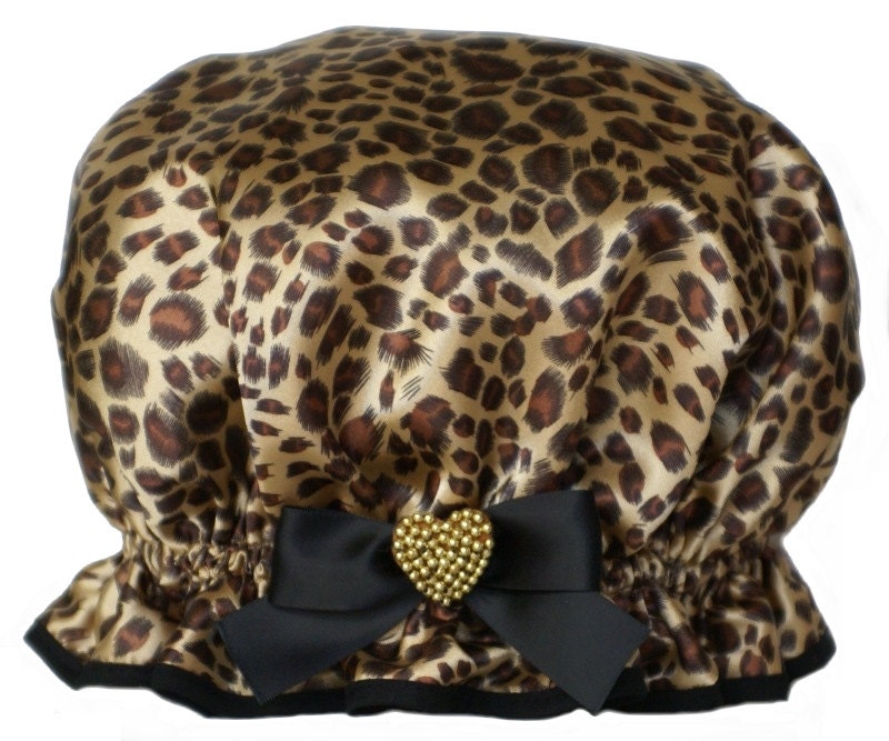 Ladies Shower Cap - Wild Cat