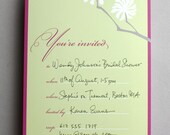 Magnolia Stellata Fill-In Invitation Set of 10
