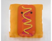 Decorative Pillow, Mini Pillow, Kawaii Toy Pillow -Yummy Hot Dog