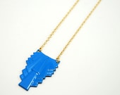 Blue Deco Necklace