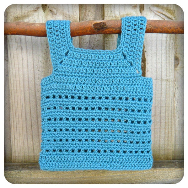 Little Blocks Vest PDF Pattern Digital Clothing Top Crochet