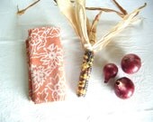 rust orange mini tablecloth