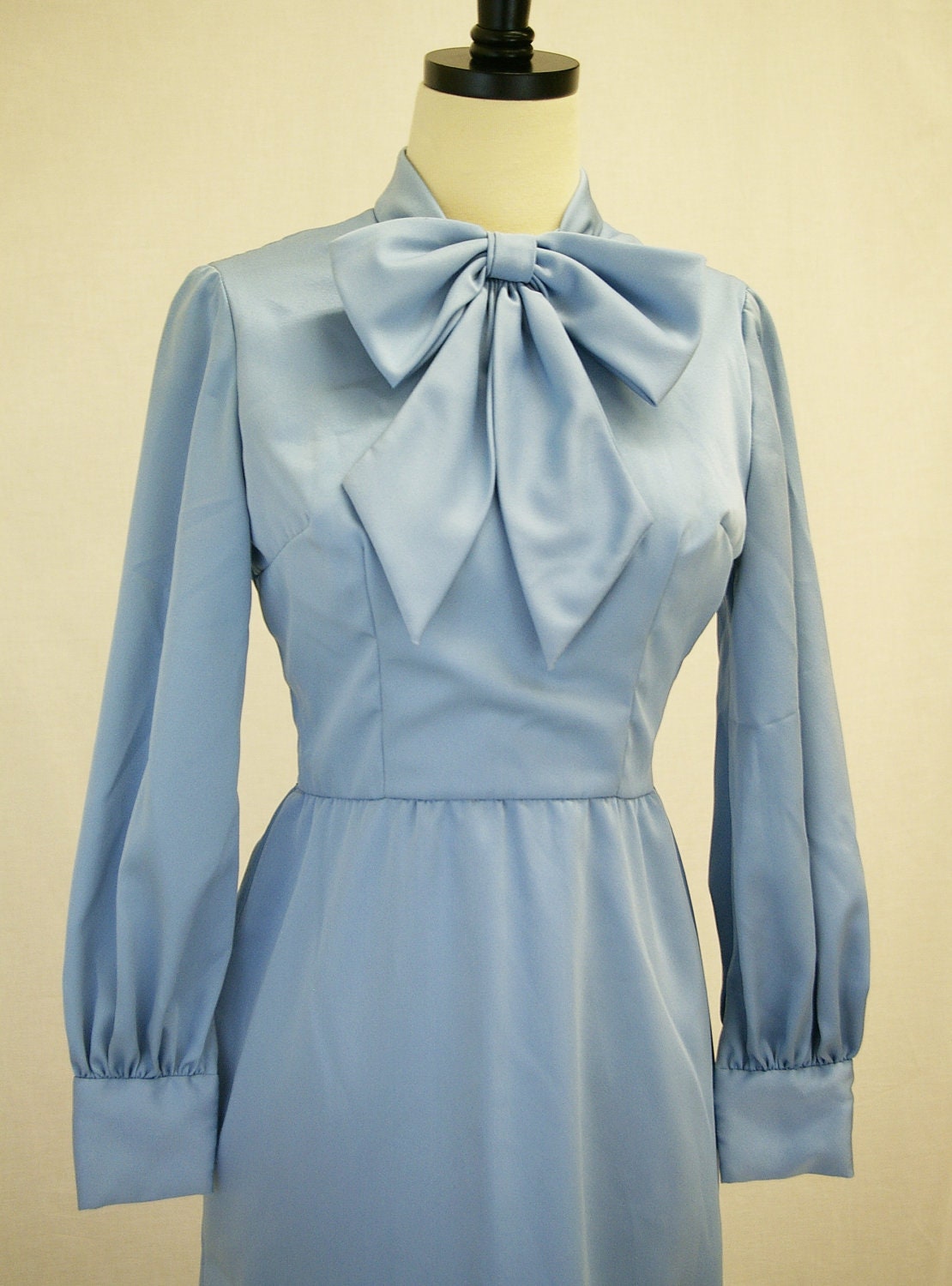 Pretty Baby Blue Dress with Pretty Bow
