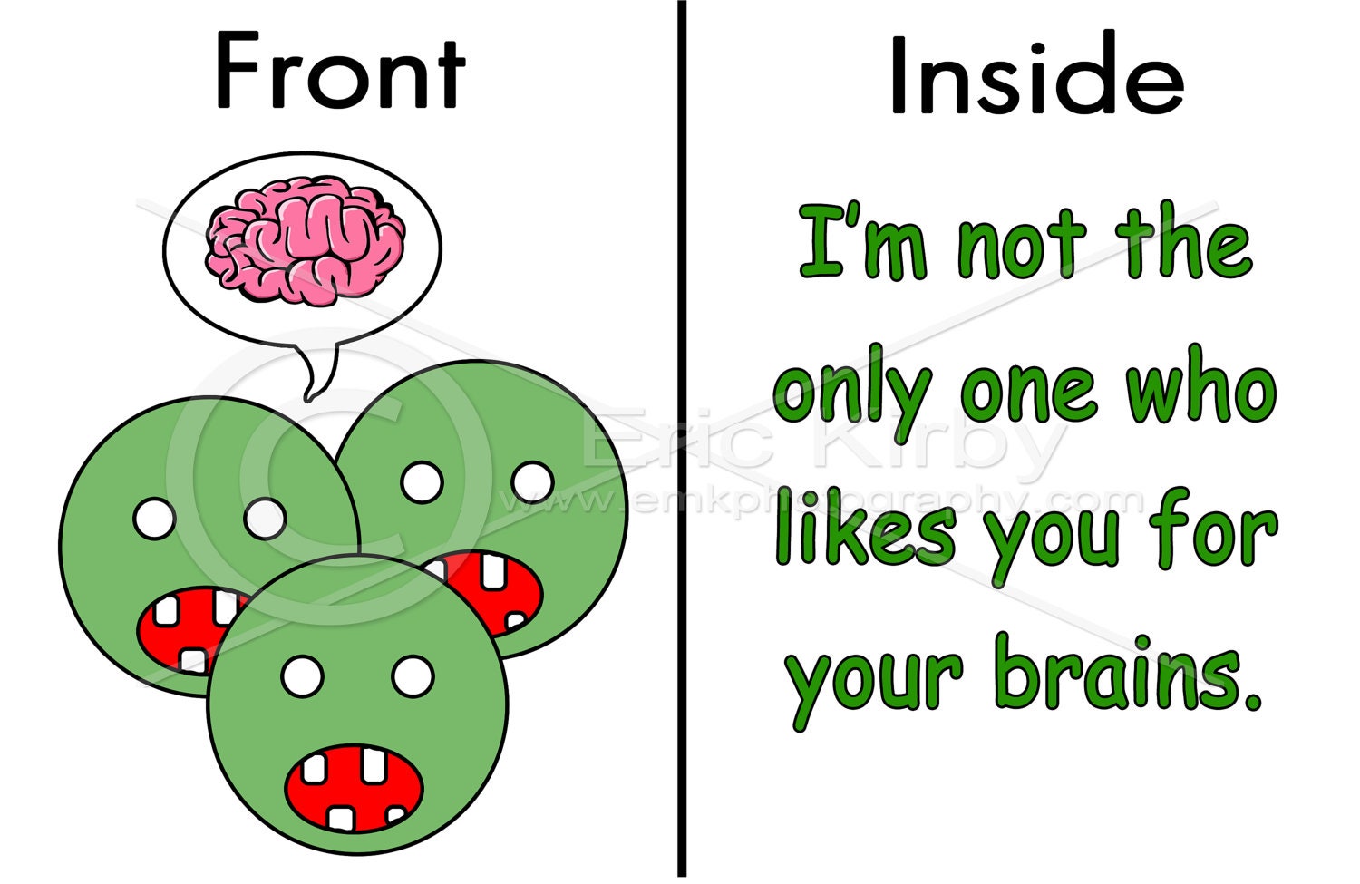 Geek Greetings - Undead Friend