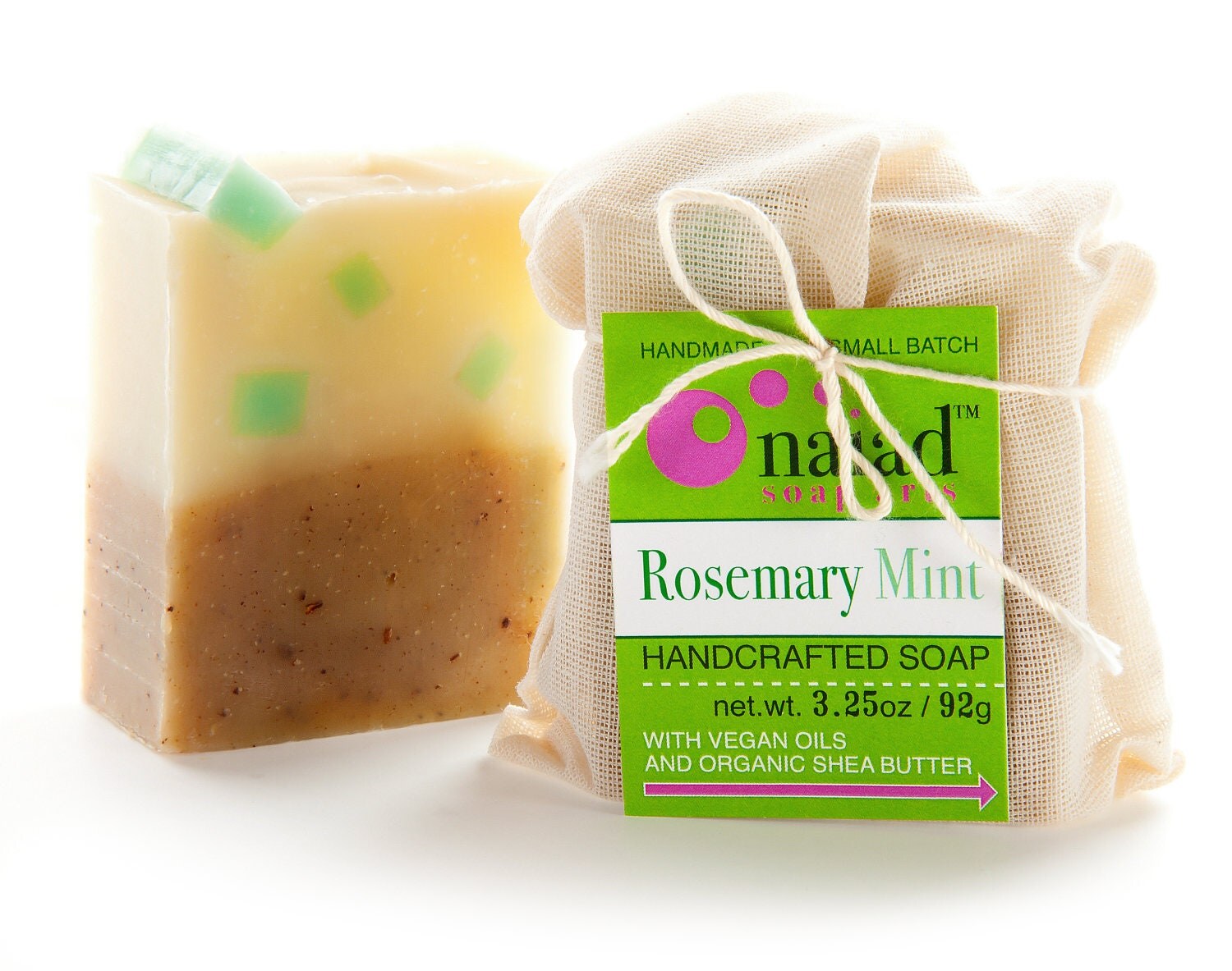 Items similar to Rosemary Mint Artisan Soap Handmade Soap, Scented