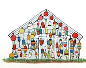 Buoy Shack print