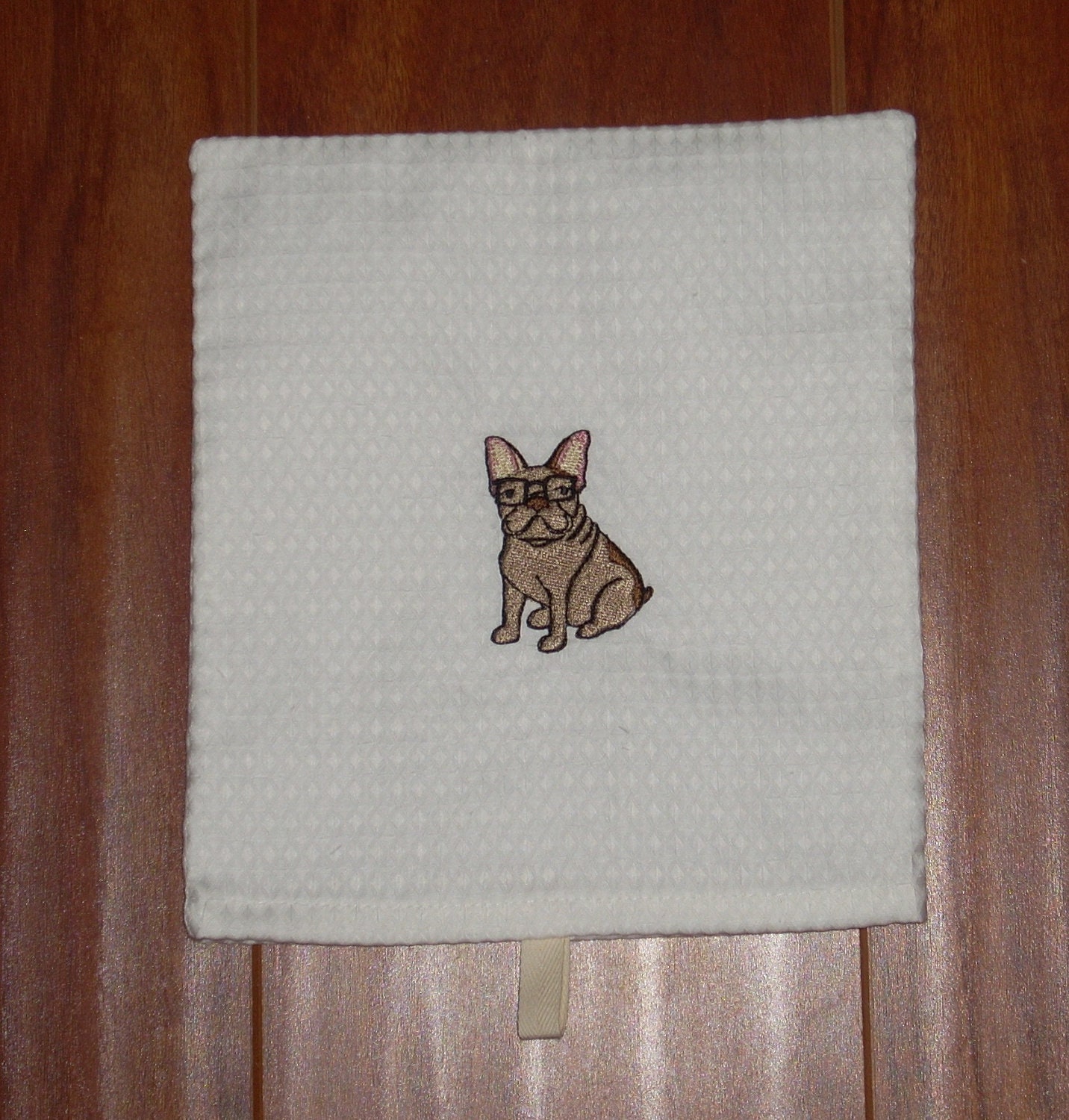 Le Bouledogue Français Wash Mitt/Dish Cloth