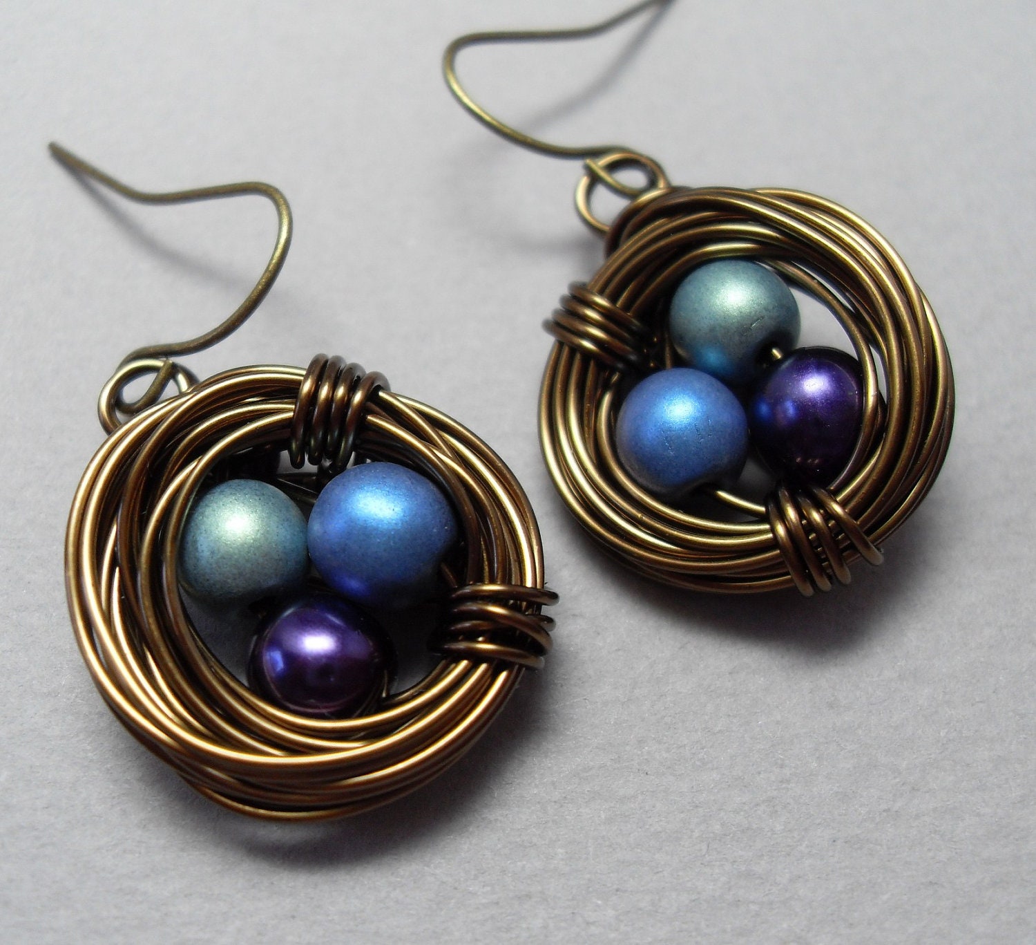 A Nest Adorned Earrings
