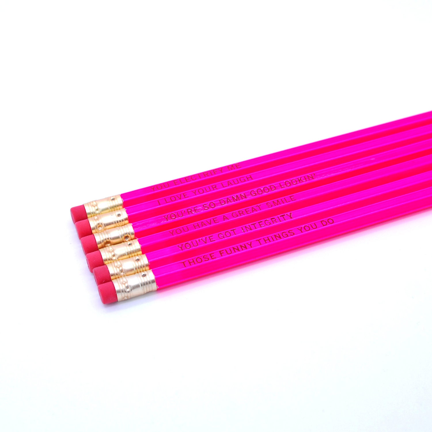 Reasons I Love You Pencils