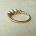 5 Stone Bezel Set Diamond Band
