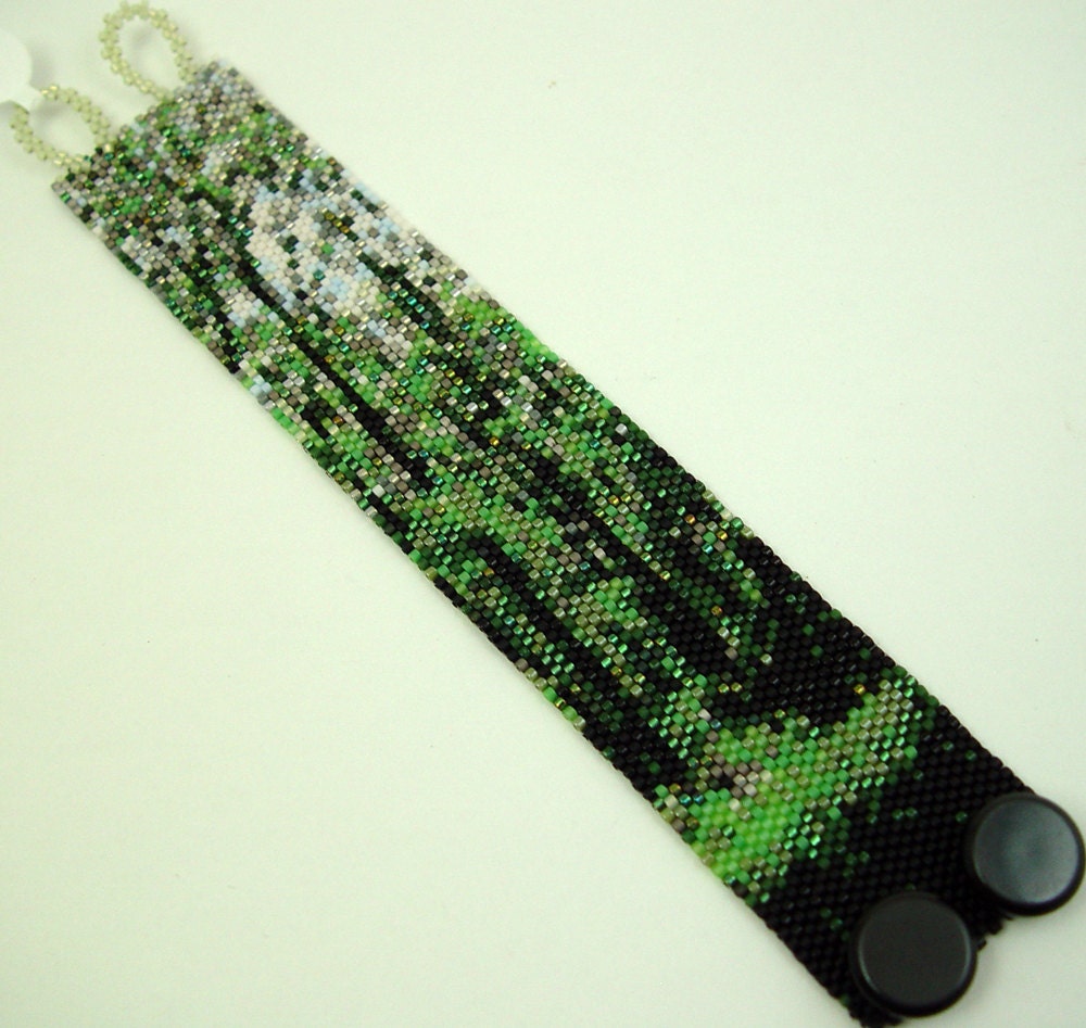 Bugs Eye View Cuff OOAK