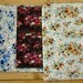 Retro Floral Print Cotton Bundle Fabric Destash