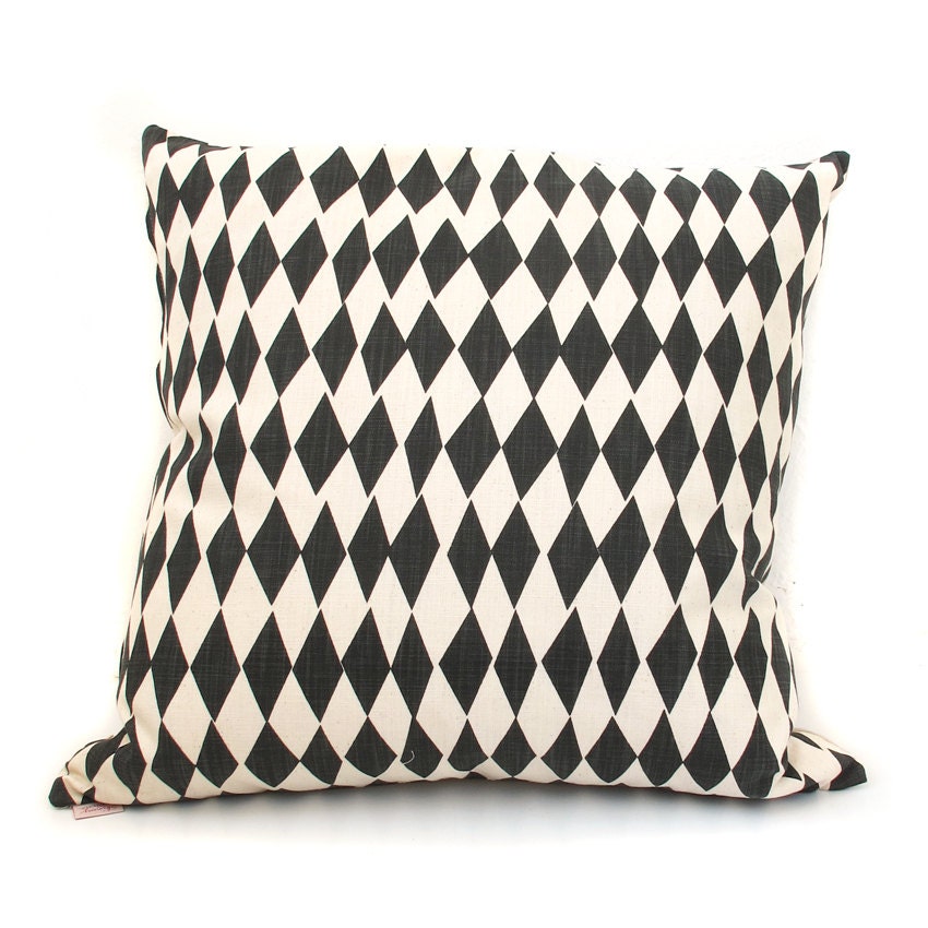Cushion cover 50x50cm - Rough Diamond, in Inkspot